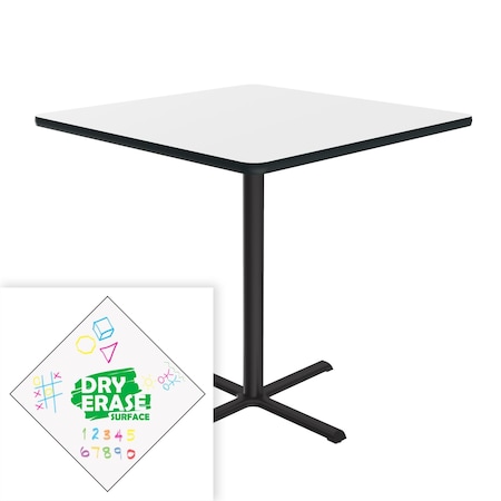 Correll Cafe tables HPL - Standing Height BXB36DES-80
